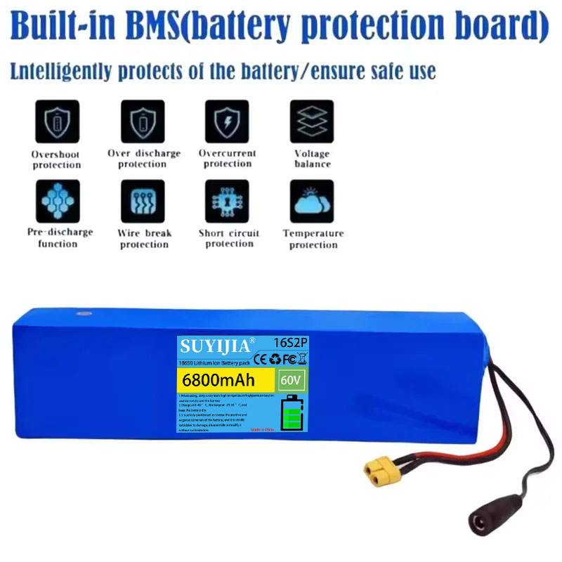 16S2P 리튬 배터리 팩, 60V, 6.8Ah, BM - 60V 30Ah Electric Scooter Battery 리뷰 및 가격