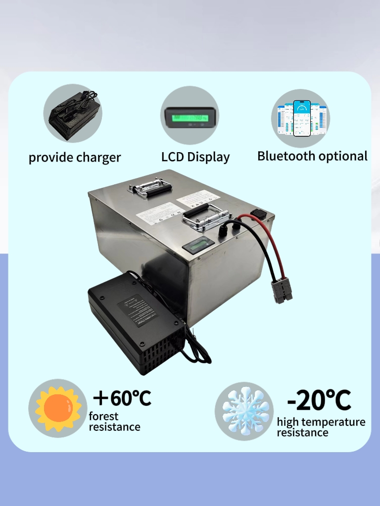 72V 60Ah 60A 리튬 라이포4 충전식 배터리 팩 - 72V 60Ah Lifepo4 Battery Pack 리뷰 및 가격