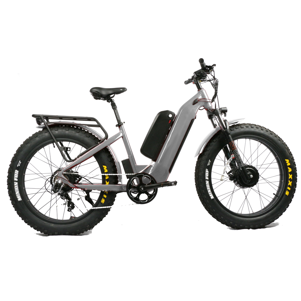 저렴한 가격의 1000W 고출력 듀얼 모터 전기 산악자 - Dual Motor Electric Motorcycle Frame 리뷰 및 가격