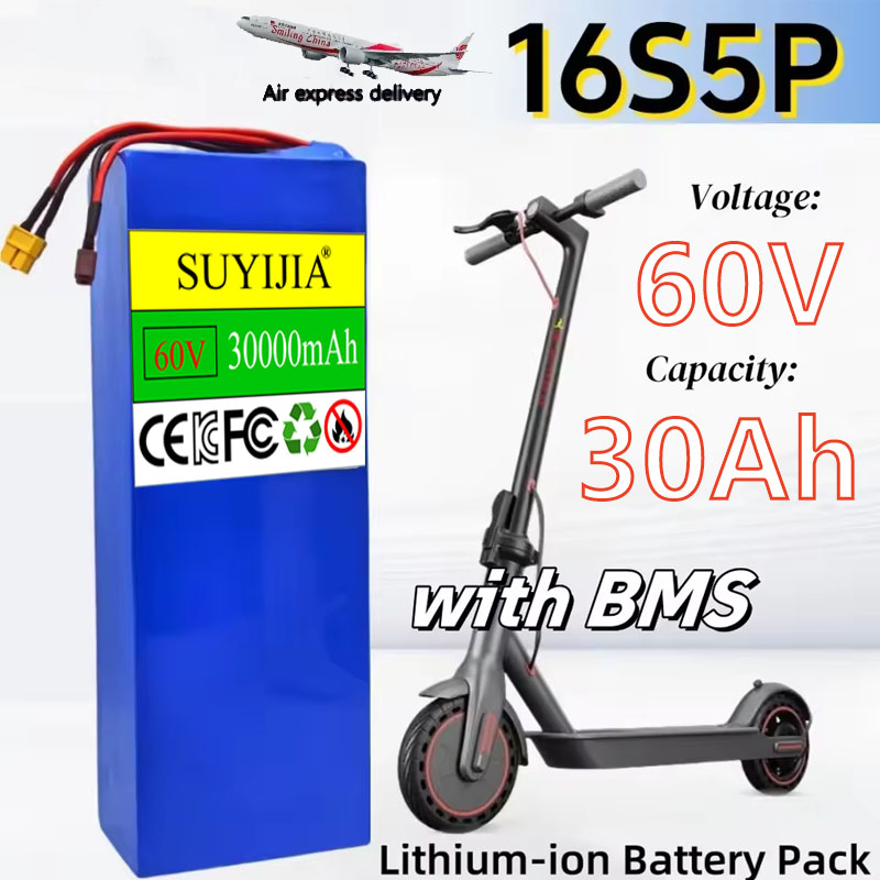 16S5P 60V 30000mAh 배터리 18650 3 - 60V 30Ah Electric Scooter Battery 리뷰 및 가격